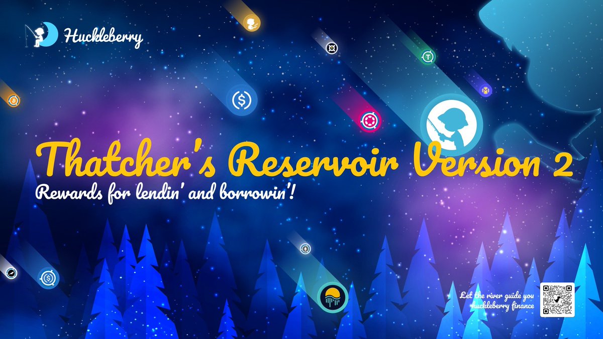Trobriand15's tweet photo. 8/ May 10th @HuckleberryDEX $FINN announced that the V2 of Thatcher's Reservoir went live on $MOVR. This means earn additional liquidity incentives &amp; rewards for borrowing &amp; lending assets.
https://t.co/JSHx1Q91y5 https://t.co/b2VMUQTZUE