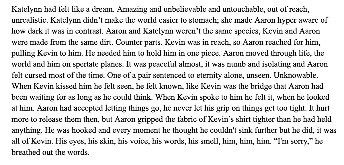 jegulus4ever's tweet photo. Everytime I go to work on Kingdom Come this paragraph just hits me like a truck https://t.co/0awrketfBp