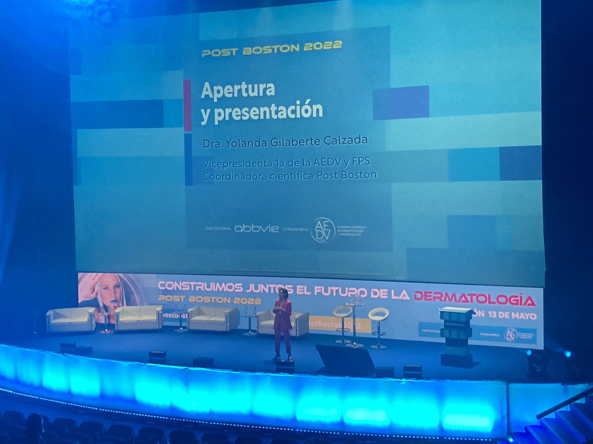 aedv_es's tweet photo. #PostBoston2022 | Apertura y presentación
 
🗨 👩‍⚕ Dra. Yolanda Gilaberte:
 
📌 "Iniciativas como esta nos permiten crecer como especialistas y mejorar la atención a nuestros pacientes optimizando la asistencia sanitaria de este país". https://t.co/RJOuWu2Fog