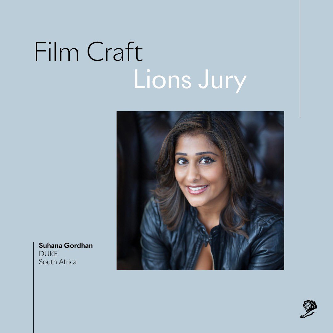 dukeadvertising's tweet image. DJ Khaled voice* ANOTHER ONE!! 
 
Our @suhanagordhan will be putting on her judging cap once again, this time serving on the 2022 Cannes Lion Film Craft jury. 
 
What more can we say, except “Sheeeeeeeeeeesh!!!”  🔥🔥🔥

@Cannes_Lions 
@SuhanaGordhan