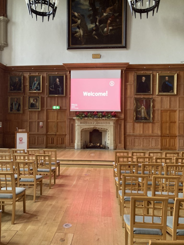 GregScannell07's tweet photo. We’re all ready to go! Such a beautiful space - thanks @QUBelfast! #JoinTheClub #TSPTrips #TSPGrad @BrilliantClub @Ed_Authority @IEFNI @Education_NI https://t.co/09Yaltn9LM