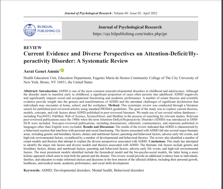 Journal of Psychological Research (@jpr_research) / Posts / X