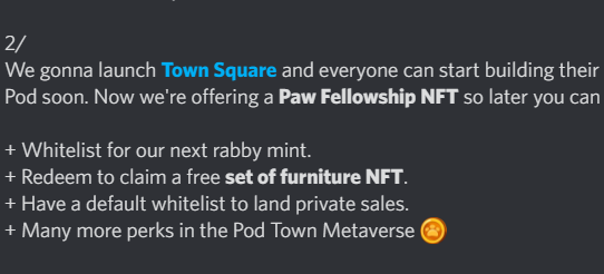 This is what you will be getting, the utility of the luna landing fellowship card...
<a href="/pod_town/">Pod Town Metaverse (🏡, 🐱, 🐰)</a> #podgang <a href="/terra_money/">Terra 🌍 Powered by LUNA 🌕</a> <a href="/stablekwon/">Do Kwon 🌕</a> $ftm $luna $ust #nft #gamefi #metaverse