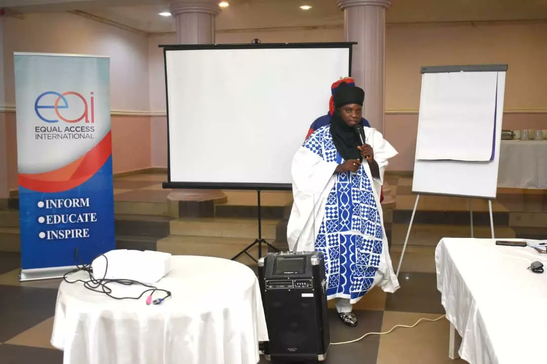 EAI_Nigeria's tweet photo. Excerpt from the training for selected key stakeholders on the United Nations Security Council Resolution (UNSCR) 1325 held today in Kaduna state.
#Zamantakewa
#LivingTogether
#EqualAccessintl
#Peace4Arewa https://t.co/YcbZsu1mKr