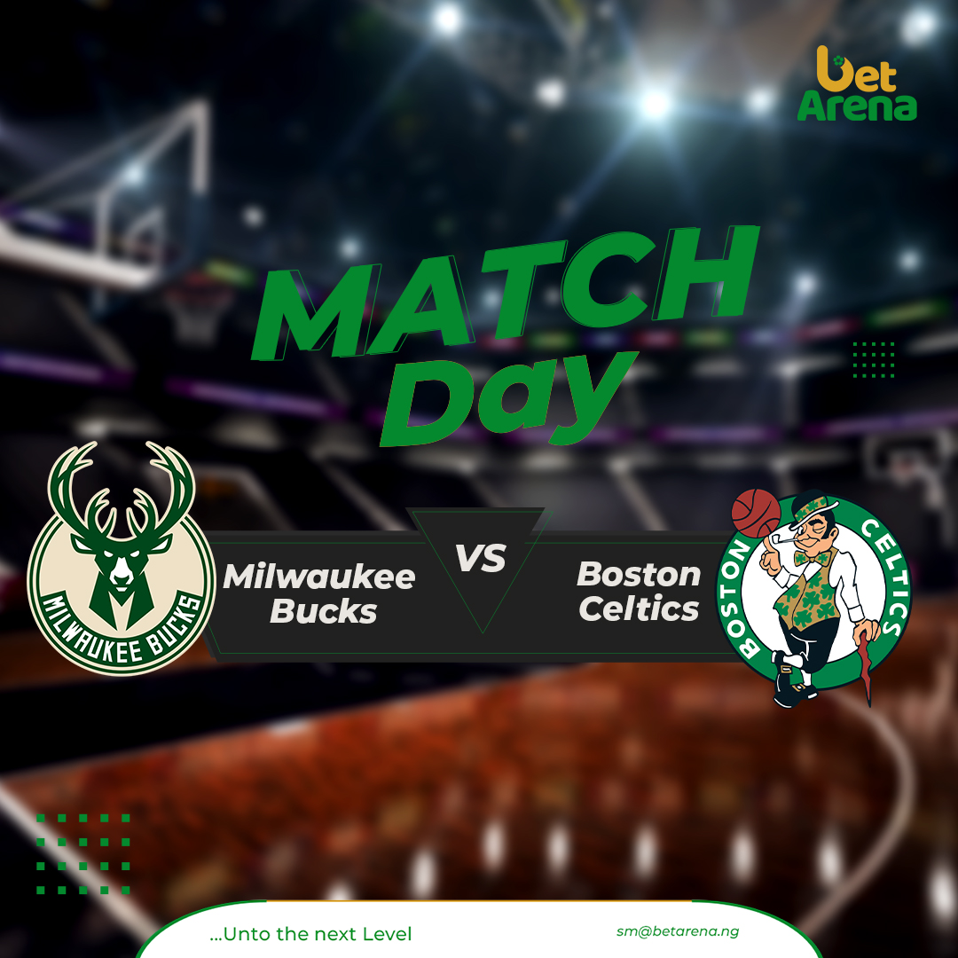 BetArenaGBL's tweet photo. The Milwaukee Bucks take on the Boston Celtics tonight NBA action.

Get 300% on your first deposit just like that.

Deposit now 

Visit https://t.co/RJtkmbEGi3 to enjoy https://t.co/18xuJ8GyB6