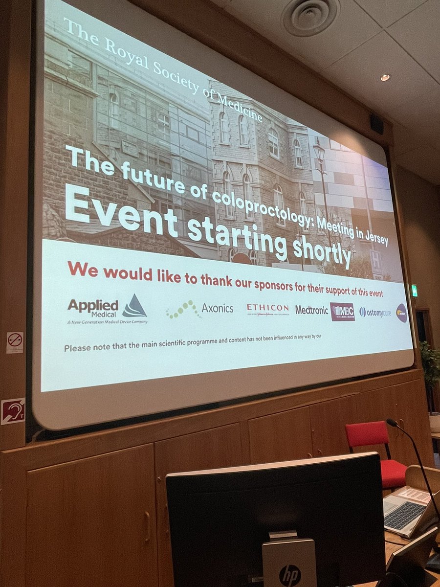 Today we welcome delegates to The Future of Coloproctology 2 day conference. A great educational programme ahead.
