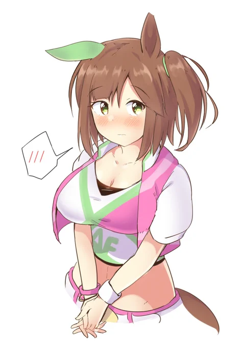 サンバイザーが無いとトレーナーを直視できないアイネスフウジン
#ウマ娘 #アイネスフウジン 