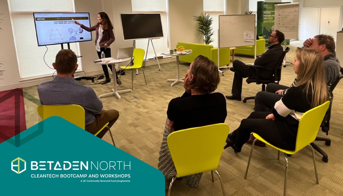 Week 2 of our #cleantech Bootcamp started with our cohort focussing on understanding their users, crafting great value propositions, designing impactful brands &amp; communication messaging 💬 Our mentors are helping support their personal journey &amp; look forward to the week ahead! 😊