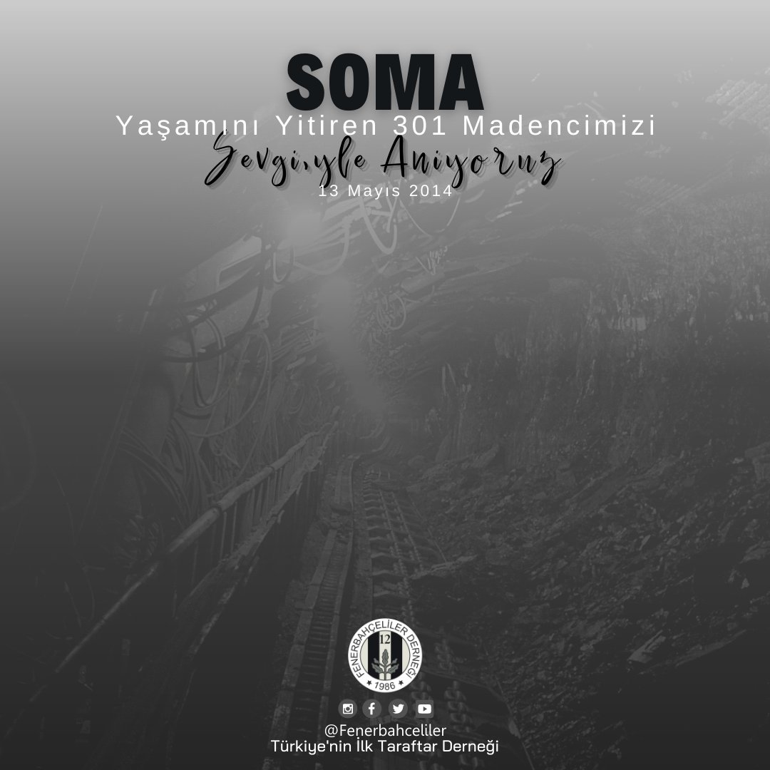 #Soma Sözün bittiği yer...
Ruhlarınız şadolsun.