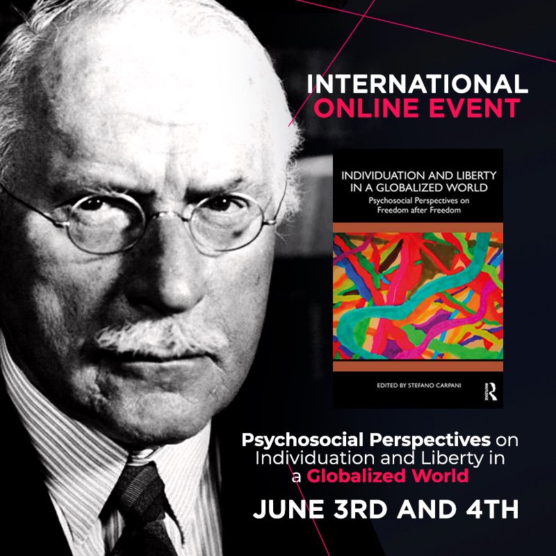 stefanocarpani's tweet photo. What is the best way to understand the narratives of self-identity in 21st century? This event brings together analytical psychology, sociology, psychiatry, psychosocial studies, and psychoanalysis to consider questions about individuation and freedom in our unhinged world. https://t.co/uEsMZoX5L6