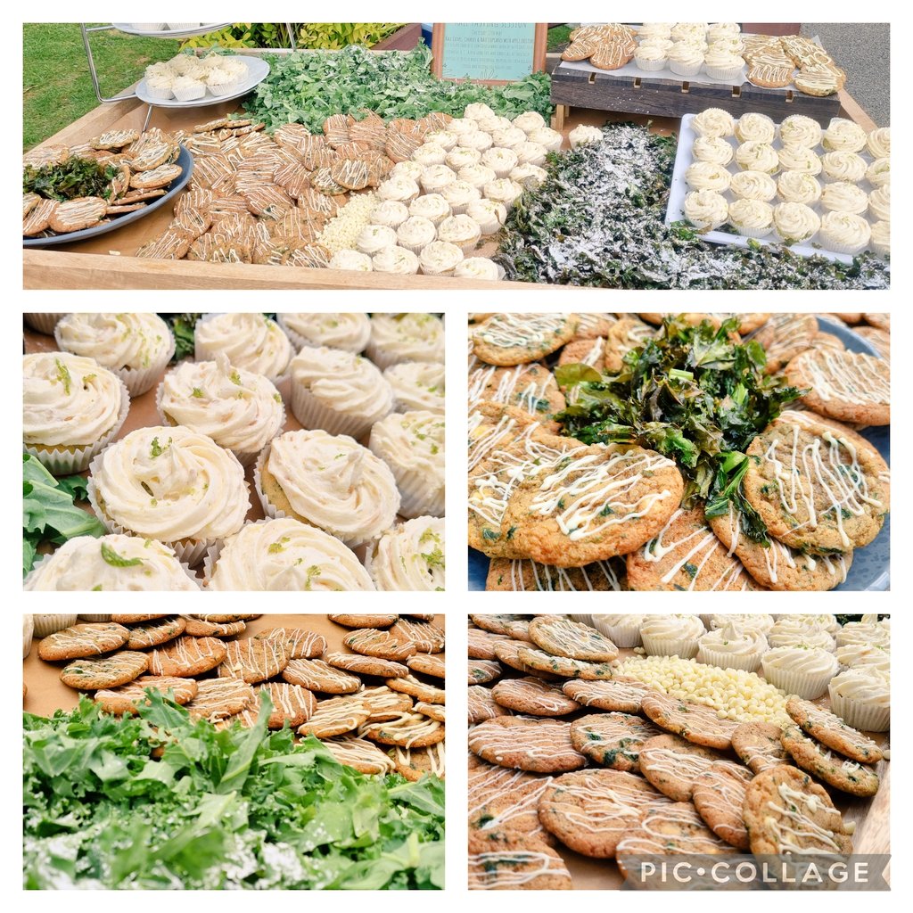 catering_LJS's tweet photo. A very successful tasting session yesterday at @LaxtonJunior. We learnt about how Kale is a superfood through tasting cookies, crisps and cupcakes! https://t.co/sK2PlhctK3