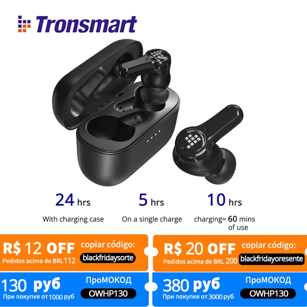 [Active Noise Cancelling] Tronsmart Onyx Apex Wireless Earphones, For Bluetooth 5.2, Qualcomm QCC3040, Support APP Control $69.99
click>>https://t.co/PEPKTi8jF9
#amazon #aliexpress #rt https://t.co/rpYJ1ysSiR