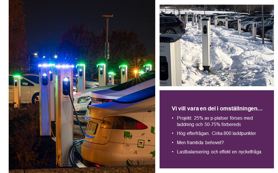 I dag medverkade vi på Regeringskansliets seminarieserie om laddinfrastruktur. Vår hållbarhetschef <a href="/F_Elland/">Filip Elland</a> pratade om laddningsbeteende och nätkapacitet. Castellum har flera intressanta projekt igång, t.ex. i Linköping som du kan läsa mer om här: bit.ly/3FGGz8K