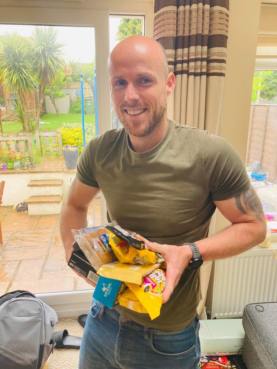 Wish me luck @RunComPod! Final prep for Westcountry Ultra tomorrow, 51.4 miles along Somerset coastline. Not taking all that food by the way! Aiming to beat last year & come in under 10 hours. I’ll be channeling Paul in those last few miles & just trying to move my legs faster!