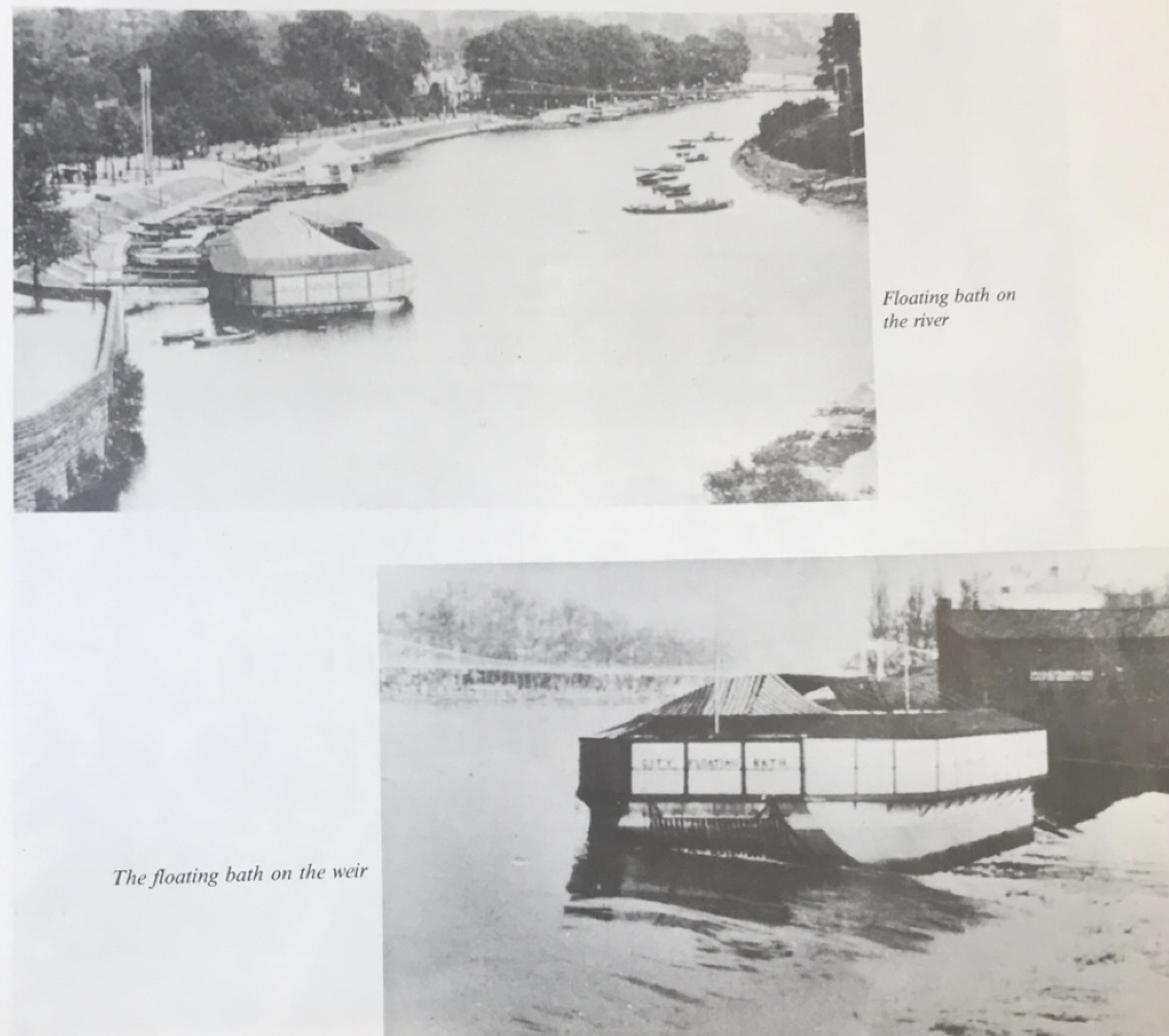 💧Fun fact of the day! (the final fact)💧: Did you know, 1883 Chester City council installed a floating baths on the River Dee! 18 years later, Chester City Baths opened it’s own building and is still running today! It’s crazy to see how far we have come over the years!!😊👍
