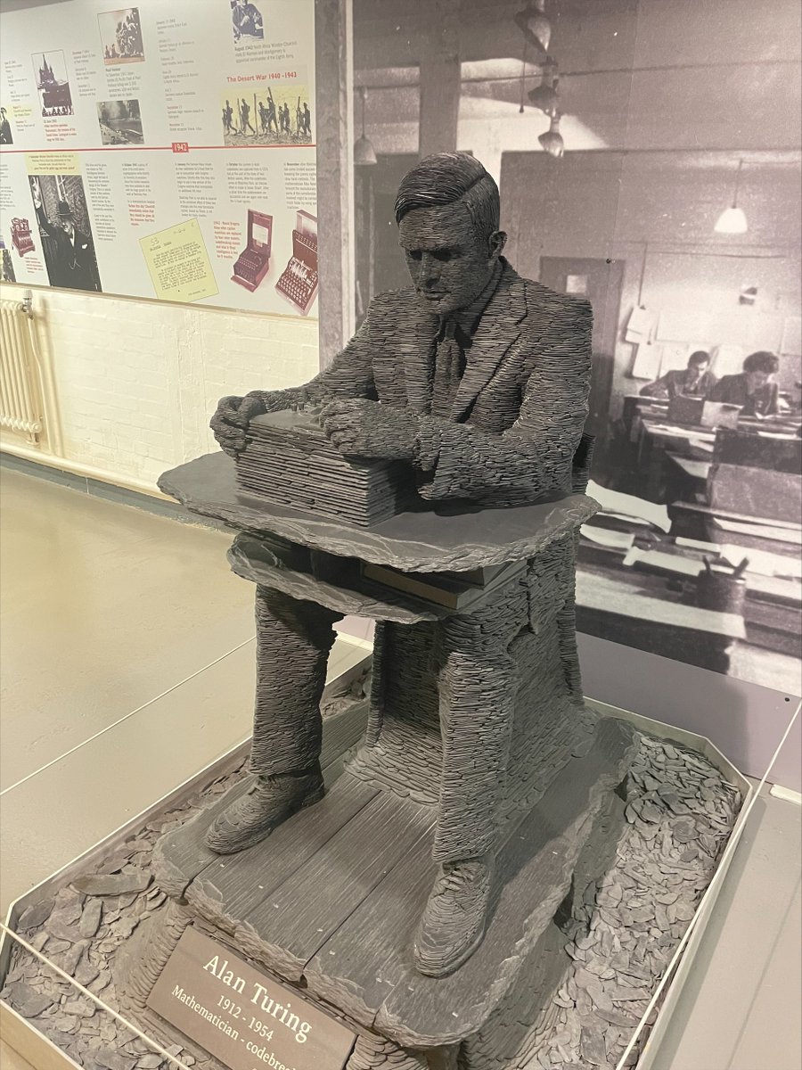 PangbourneColl's tweet photo. Last Sunday's #PangCollBoarding trip was to @bletchleypark 🌳 where 'The Imitation Game' was filmed.
There was lots to enjoy and learn about the WW2 codebreakers and how the German enigma codes were cracked using the Bombe machine. It was also a lovely sunny day! #PangCollTrips https://t.co/oq0qlXRNIj