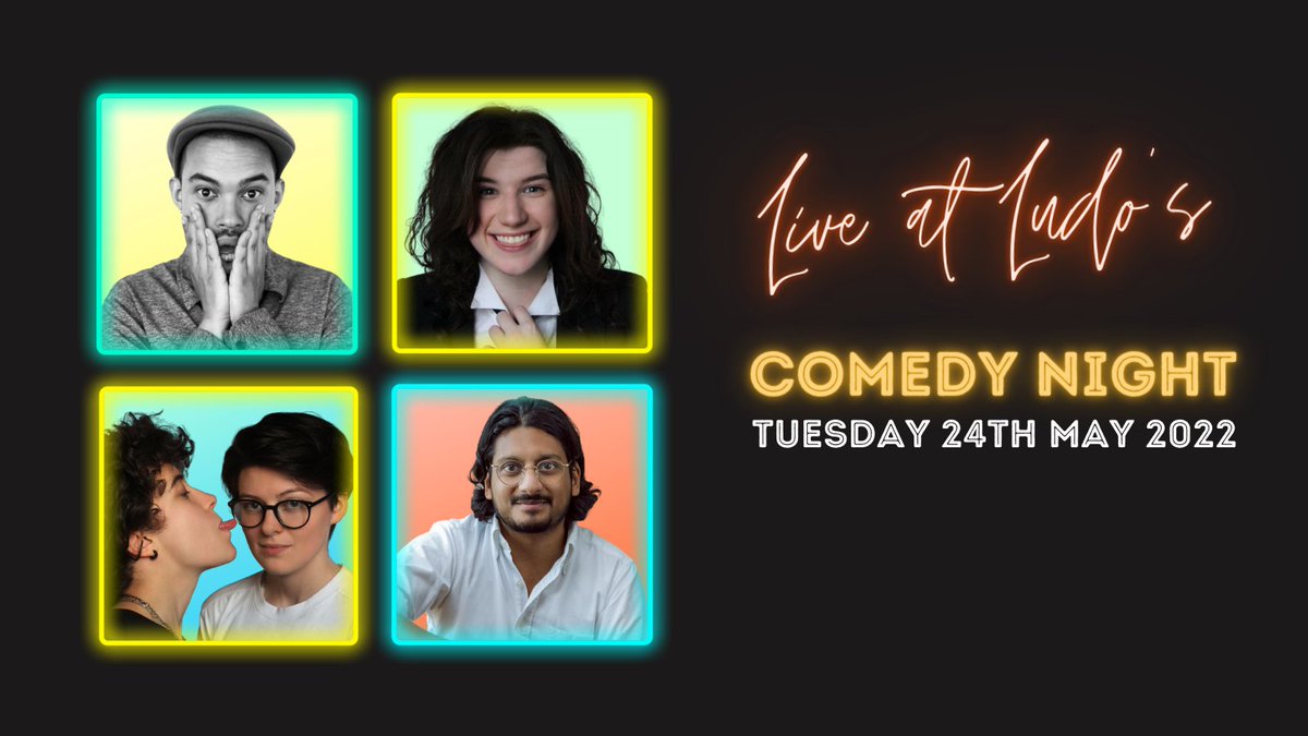 Our next comedy night is now on sale - Tuesday 24th May on the top deck of the bus! Get your tix here: ludoslondon.co.uk Feat. @ArchieMaddocks @_LAtkinson_ @shelfcomedy and @AhirShah
