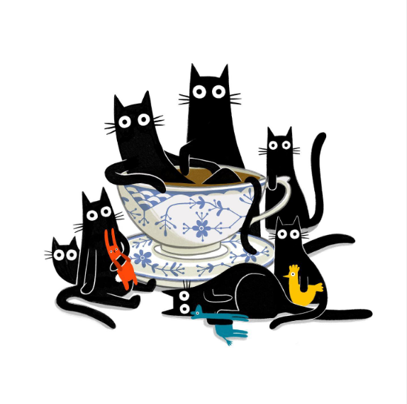 gregcatarino1's tweet photo. Hello Friday 13!
Illustration by Merle Goll https://t.co/HqxVCZUKKB
