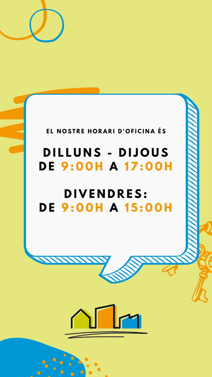 madrenasimmo's tweet photo. #Bondia molts ens heu preguntat el nostre horari d'oficina així que us el deixem per aquí 🗓️#madrenasimmo #immobiliariagirona #immobiliaria https://t.co/Nxnk1ogQJ9