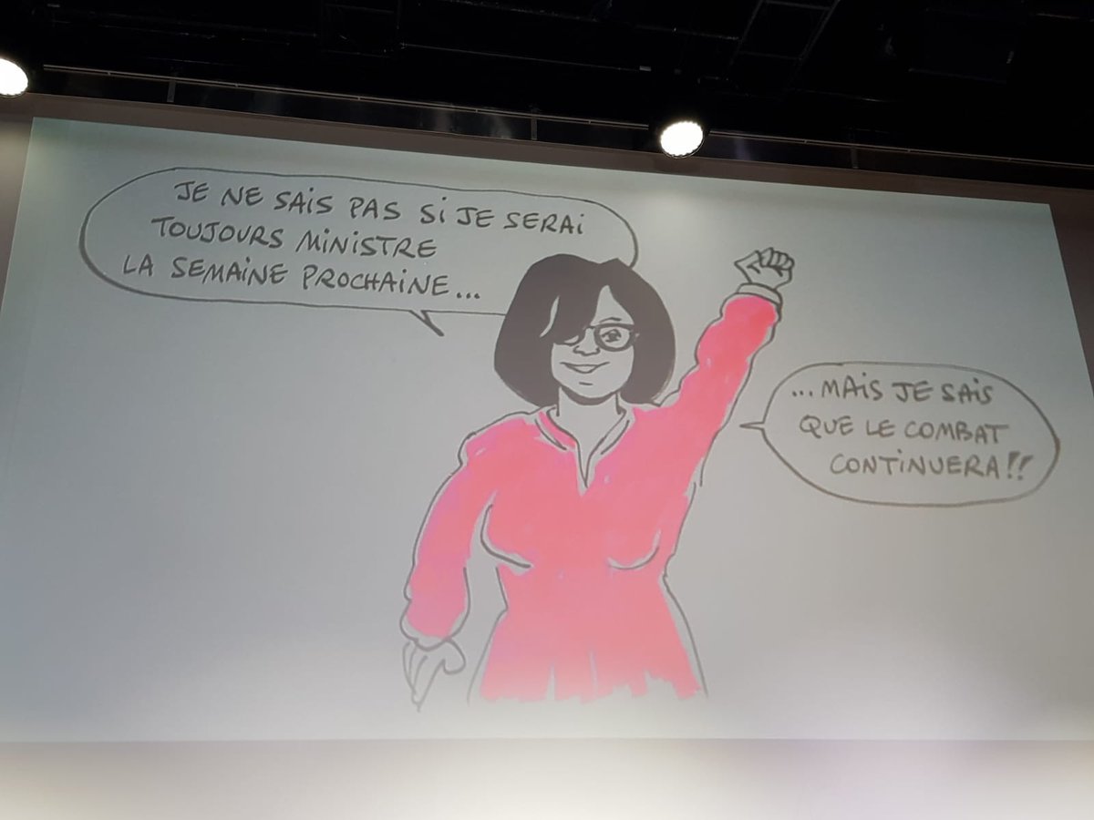 CatLadousse's tweet photo. Standing ovation pour @1ElisaMoreno qui est venue clôturer le 22eme colloque de @InterElles encourageant les femmes et les hommes à continuer leur combat pour l égalité et félicitant les https://t.co/RaJxP8l5Vj des entreprises pour leur engagement pour la mixité . Merci Elisabeth https://t.co/txb9yGdI3l