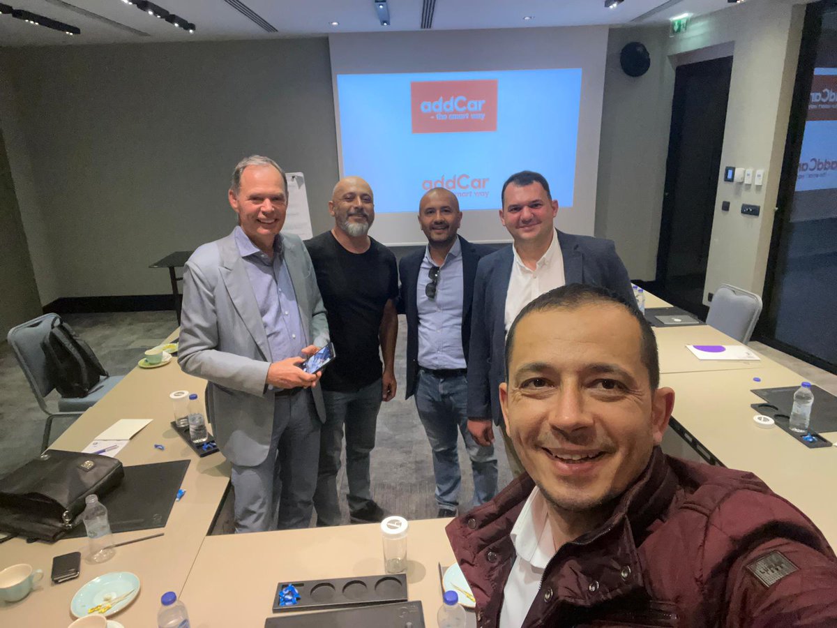 RentalAddcar's tweet photo. We have just finished a great strategic meeting with our partners in Turkey for the upcoming priorities and new locations in addCar Turkey! 🇹🇷
#BusinessMeeting #Turkey #addCar #carrental #carrentalbusiness https://t.co/2s4SZ8N66L