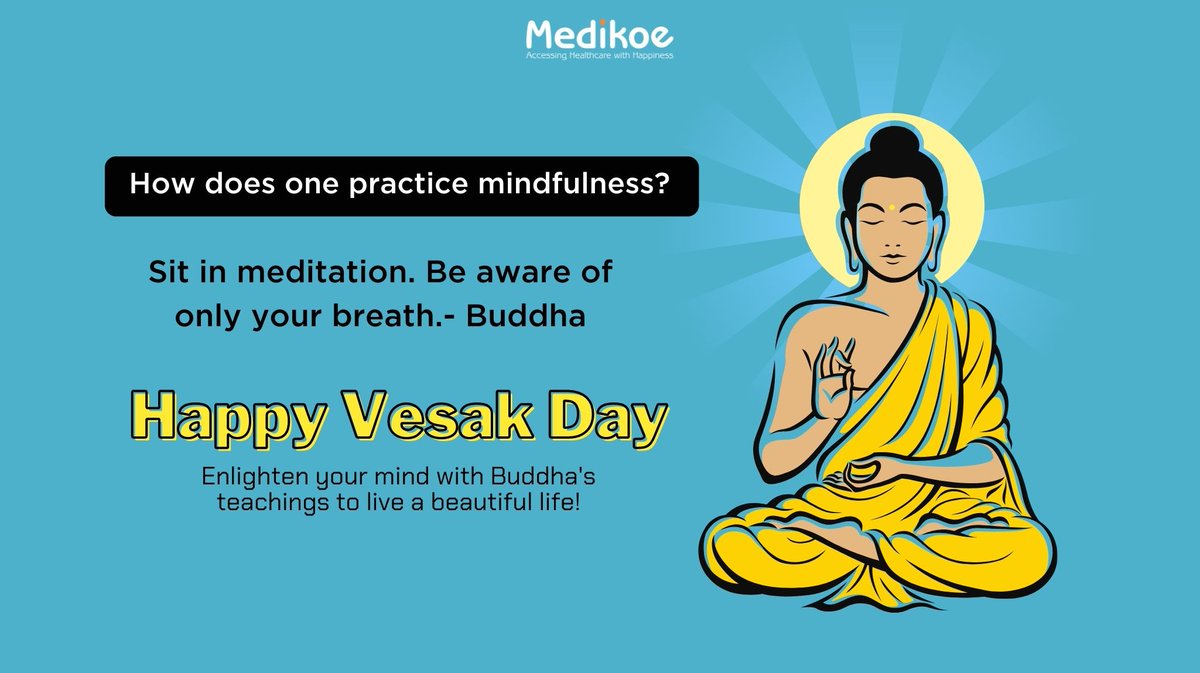medikoeupdates's tweet photo. May the divine grace of Lord Buddha always be with you on Buddha Purnima. We wish you a Happy Buddha Jayanti!
#HappyBuddhaPurnima #BuddhaPurnima #HappyVesak #vesak2022 https://t.co/HUKsj9MQCY