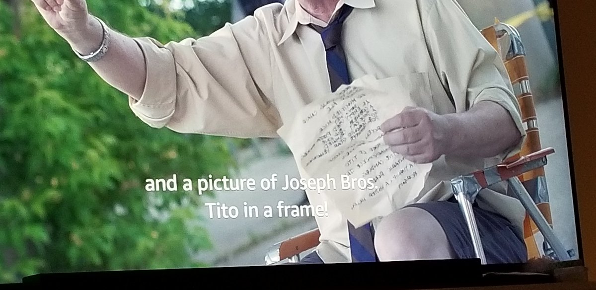 _burnstuff's tweet image. LMAOOOOO closed captioning person for the new Kids In The Hall did not get the Tito reference