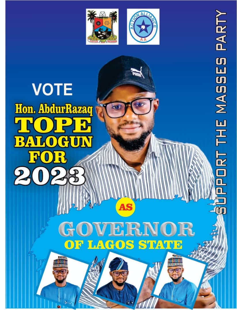 TABalogun_'s tweet photo. The mission is emboldened by your support.
.
NO COMPROMISE
.
Lagos Rebirth Agenda for a New Lagos
.
The Populist Ideologue ain't Stopping
.
We Moveβπ½
.
Join us TOMORROW, Saturday, 14th May, 2022 for the OFFICIAL DECLARATION.
#TAB #TopeBalogun #RebirthLAGOS #LagosRebirth https://t.co/ipI4MrROSd