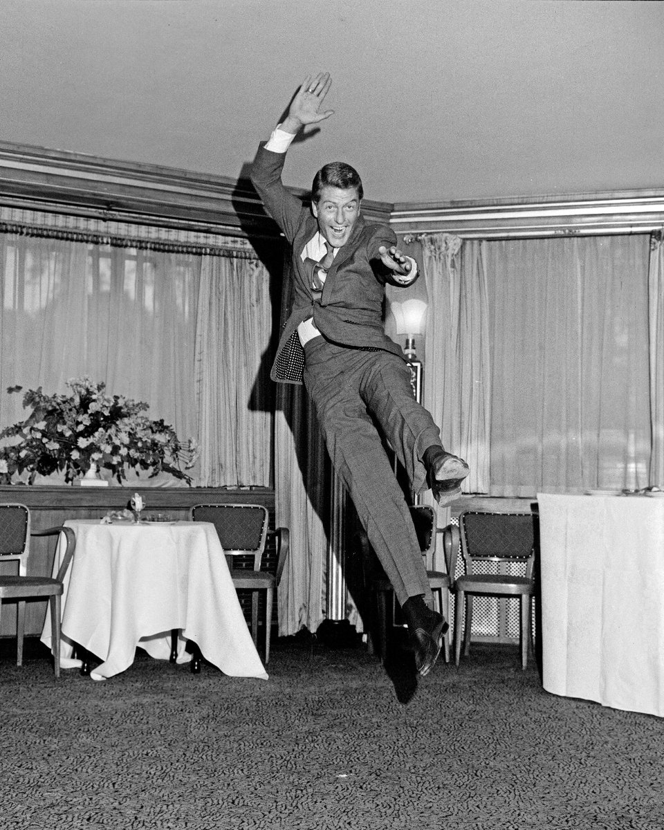 That Friday feeling! Who is ready for the weekend? #TheDorch
One of our all time favourite guests, Dick Van Dyke jumps for joy at The Dorchester ✨ 

📸  Trinity Mirror / Mirrorpix / Alamy Stock Photo