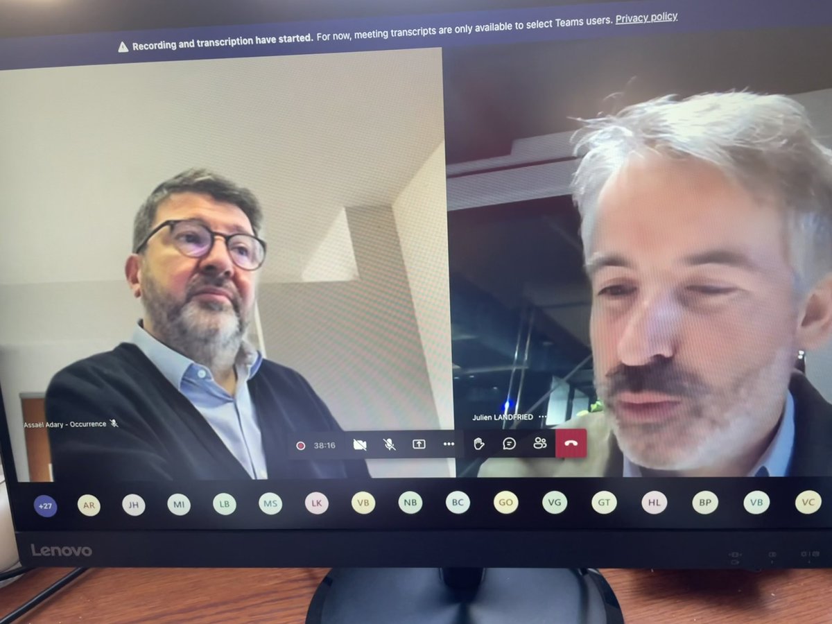 BarillotP's tweet image. Sincérité, authenticité, éthique des messages dans nos pratiques de #ComResponsable. Une intervention croisée passionnante de @AssaelAdary et @landfried organisée par @EM_Dircom 👍🏻👏🏻
