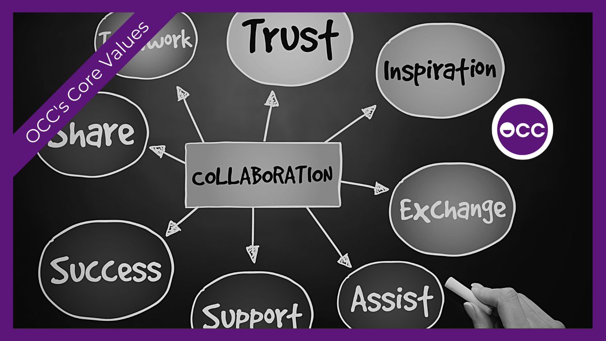 How much #collaboration do you do in your business? Working together to be more rounded is a core value of The OCC: the-occ.co.uk. Exchange ideas, support one another &amp; come together to be inspired are the heart of our coworking club. <a href="/KatrinaSargent/">Katrina Sargent</a> #Oxfordshire #SMEUK
