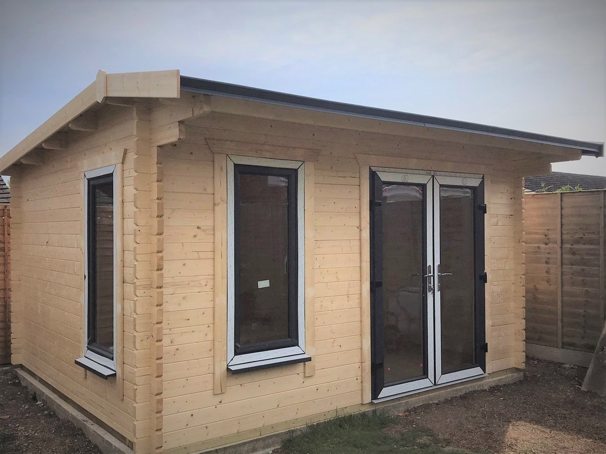 Lovely feedback from a recent build: 
"A friendly, professional service, and tidy, quick and efficient construction. Blessed with a G&amp;T yesterday evening. We will keep you updated with pictures as the project continues.”
#gardenlife #gardenoffice #gardenroom #hampshire