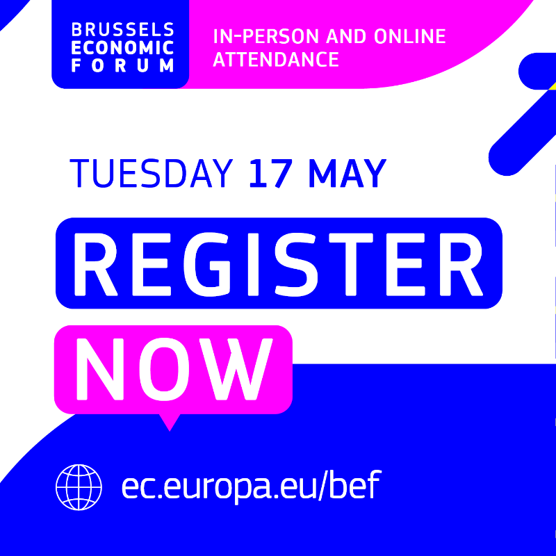 ecfin's tweet photo. The Brussels Economic Forum is just around the corner!

Janet L. Yellen @SecYellen, 🇺🇸 U.S. Secretary of the Treasury, will deliver this year’s Tommaso Padoa-Schioppa Lecture.

Find out more about #EUBEF22 programme and speakers 👇