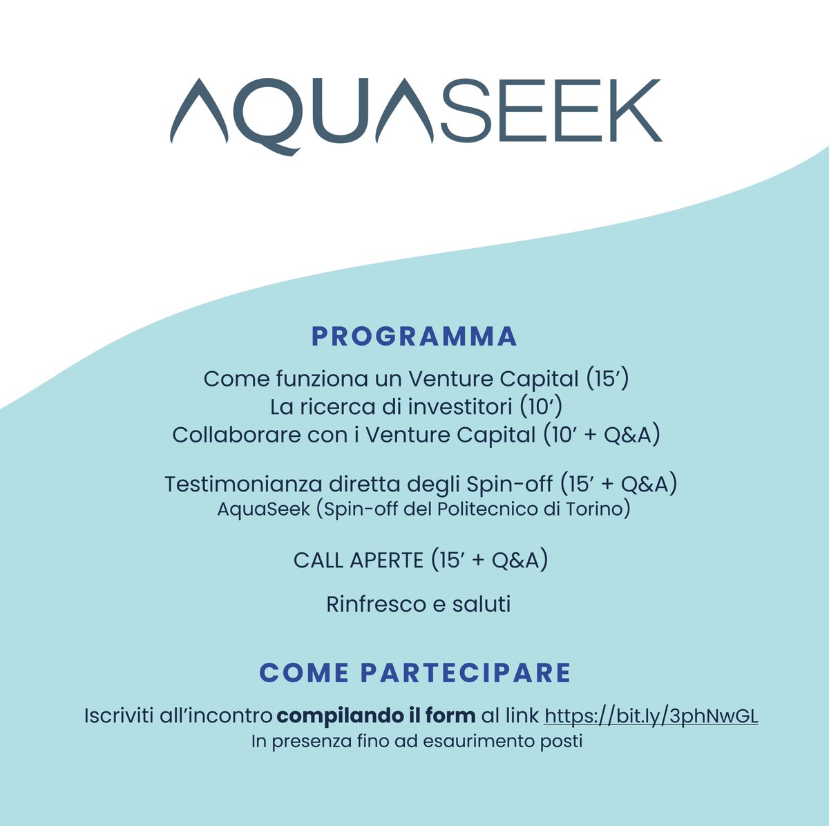 📅20 maggio 2022 -  ore 15,30

"𝐹𝑎𝑟 𝑐𝑟𝑒𝑠𝑐𝑒𝑟𝑒 𝑙𝑜 𝑆𝑝𝑖𝑛-𝑜𝑓𝑓: 𝑙𝑒 𝑟𝑒𝑙𝑎𝑧𝑖𝑜𝑛𝑖 𝑐𝑜𝑛 𝑔𝑙𝑖 𝑖𝑛𝑣𝑒𝑠𝑡𝑖𝑡𝑜𝑟𝑖 𝑒 𝑐𝑎𝑙𝑙 𝑎𝑝𝑒𝑟𝑡𝑒"

6° incontro di "StepToStart 2022", organizzato da #PoliTo e <a href="/I3P_Torino/">I3P</a>

ℹ️Info: politocomunica.polito.it/events/appunta…