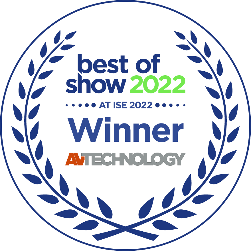 Doors now open for the final day of #ISE2022 and we are proud to share that our PanaCast20 has also been named Best of Show 2022 in addition to the PanaCast50 - what an honor!

#PanaCast20 #AVtechnology #JabraatISE <a href="/ISE_Show/">ISE</a>