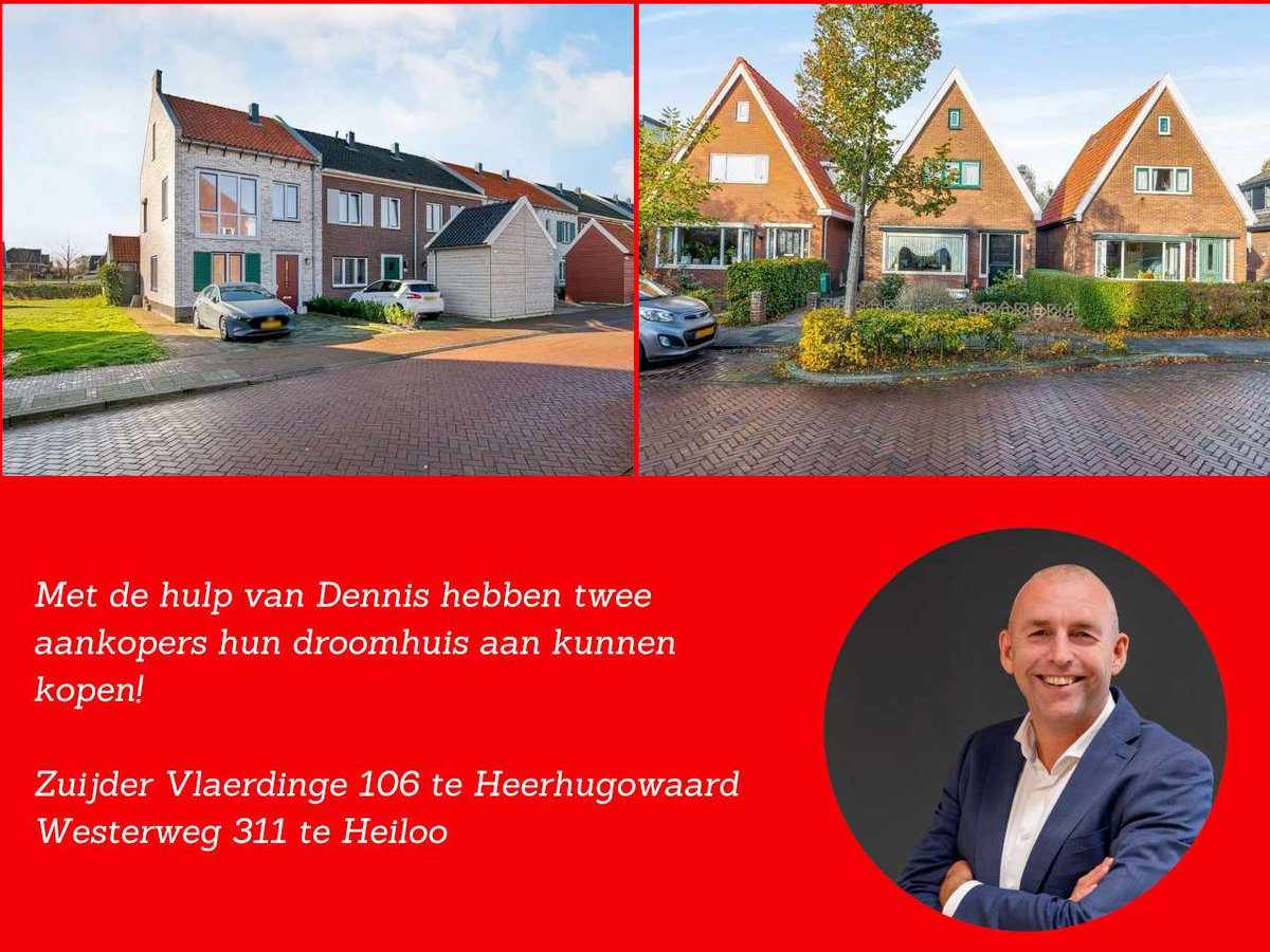 Yes 🎉 Onze makelaar Dennis heeft weer 2 pareltjes aan mogen kopen!

Vist u telkens achter het net tijdens uw zoektocht naar uw droomhuis? 😌

Maak eens een vrijblijvende afspraak met een van onze makelaars, wij zijn u graag van dienst!
📞 0226-315341