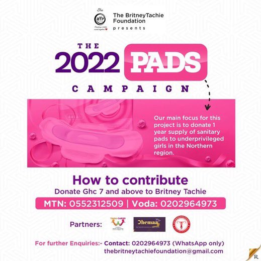 Mr_Ceyram's tweet photo. We are raising funds to donate Sanitary pads to girls at Nyariga primary and JHS in Bolgatanga on May 28th. Kindly support this donation drive by sharing this flier and donating if possible. Thank you very much. https://t.co/OSkQ0aXAeA