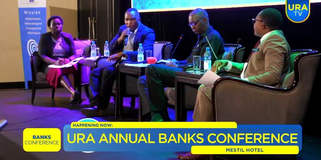 BankersUg's tweet photo. HAPPENING NOW

“65% of businesses that collapse in the first 5-years are informal businesses. A bank will want to work with a formal company including getting contracts,” @PSF_Uganda deputy ED Francis Kisirinya

#BankersUpdates @URAuganda  #URABankersConference22 https://t.co/TykRqeDJwn