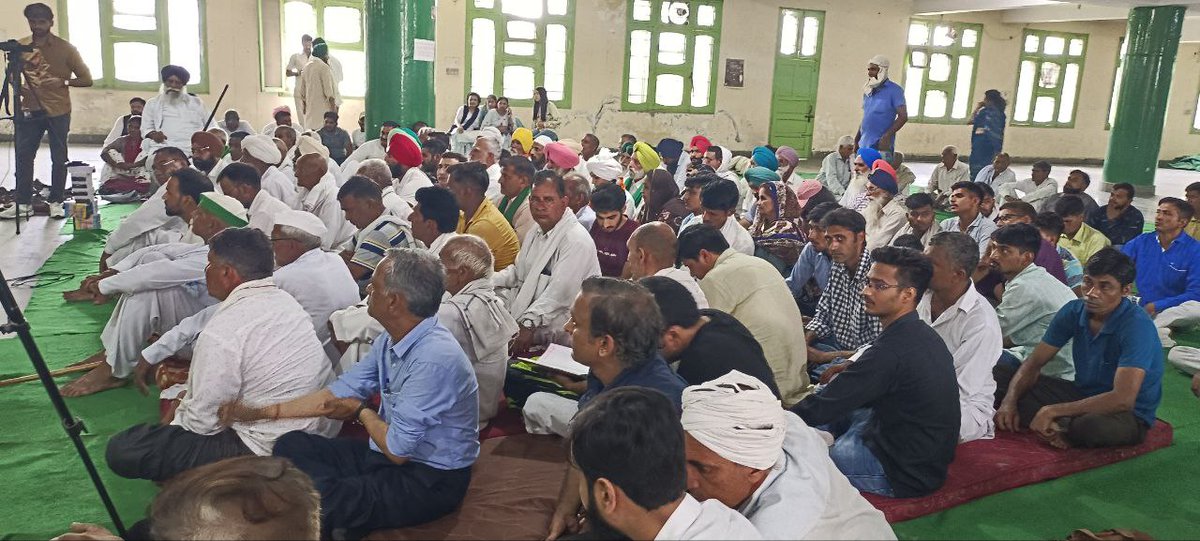 DrTaKoMD's tweet photo. कल कुरुक्षेत्र, हरियाणा  में किसानो को षड़यंत्र की सम्पूर्ण जानकारी दी गई https://t.co/EL0AZLfedF