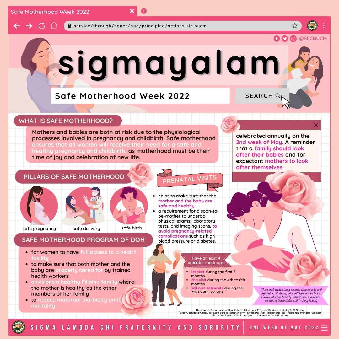 slcbucm's tweet photo. Safe Motherhood Week 2022 ๐คฑ๐งโ๐ผ
๐ธโThe world needs strong women. Women who will lift and build others, who will love and be loved, women who live bravely, both tender and fierce, women of indomitable will.โ โ Amy Tenney๐ธ
#sigmayalam
#safemotherhoodweek
#STHAPA ๐งก๐๐ค https://t.co/e0NuNwtEqG