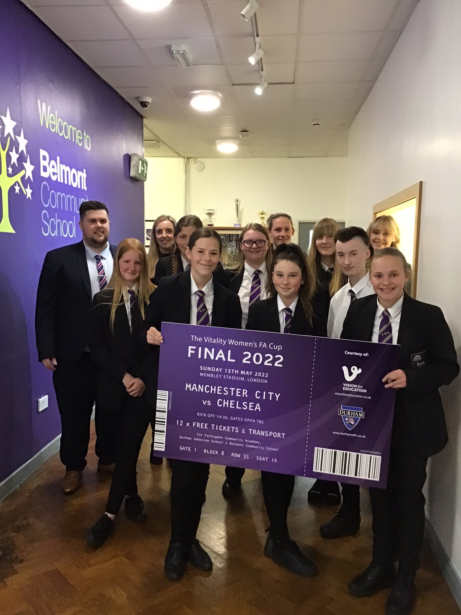 Belmont Community School on Twitter "Huge thanks to VisionForEd and