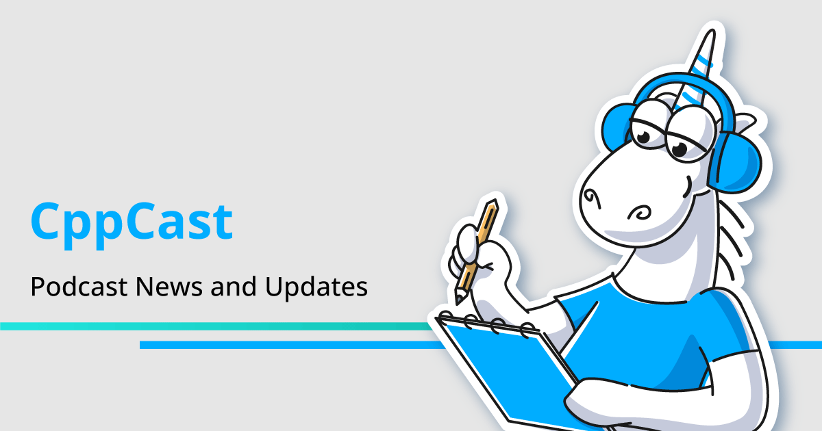 pvs_studio's tweet image. New CppCast — Podcast News and Updates cppcast.com/podcast-news/
Rob Irving and Jason Turner discuss various news articles, libraries and announcements.
#CppCast #Cpp #Cplusplus