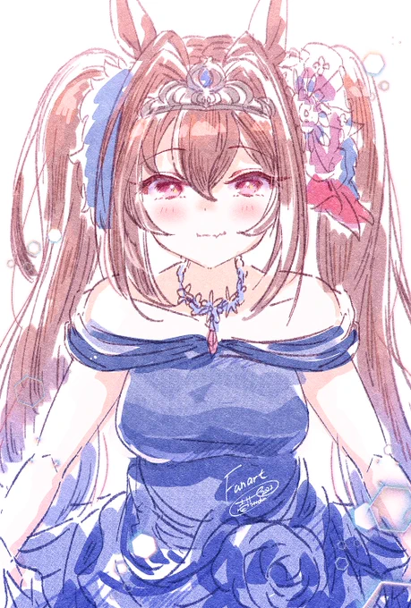 ダイワスカーレットお誕生日記念再掲🎉
#ダイワスカーレット生誕祭2022 #ウマ娘 