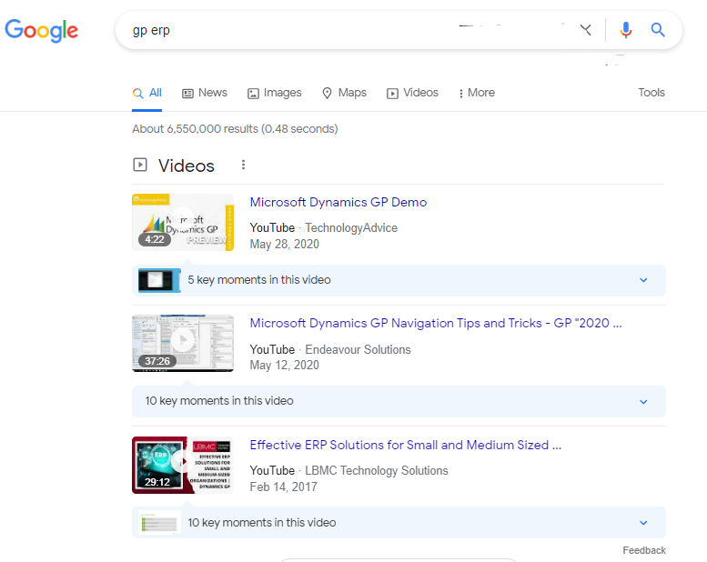 arminafareed's tweet photo. Google Search is showing the number of key moments in YouTube videos... But does the searcher understands what are key moments? π€
#googlesearch #youtube #youtubechapters #seo https://t.co/4mfRfonQwK