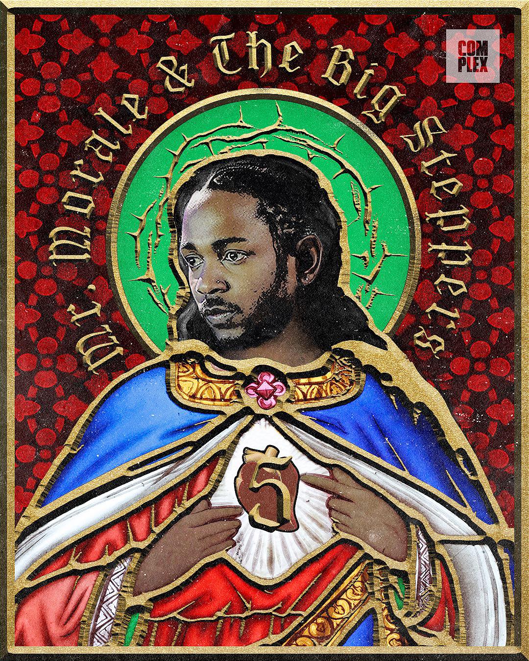 Kendrick Lamar 'Mr. Morale' (013), an art canvas by BEAM! - INPRNT