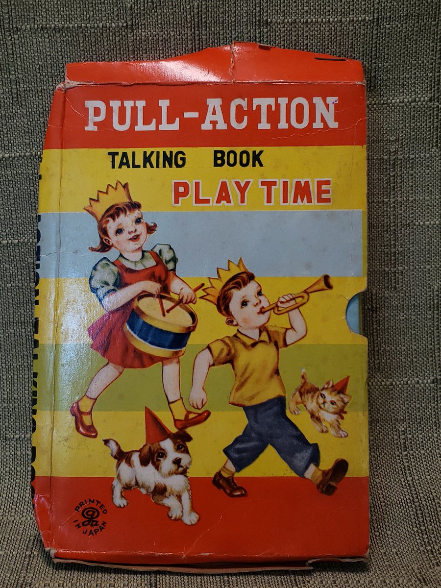 atticesoterica's tweet photo. Vintage Pull Action Talking Book Play Time, Kittens At Play With Pull String And Squeaks Sounds, Made In Japan https://t.co/2KQnRvYYEo #KittensAtPlay https://t.co/inKEkIc4B5