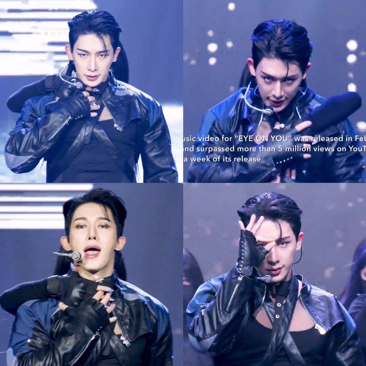 wongust_d's tweet photo. #WONHO performing Eye On You for the Grammys - 220513  #원호 https://t.co/kcRFm7UlyV