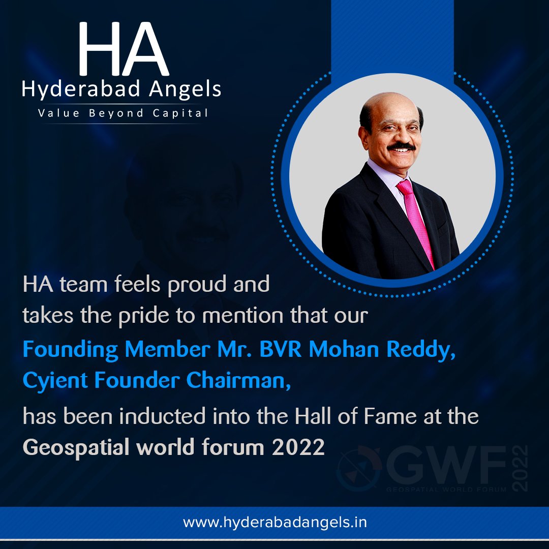 We congratulate our founding member BVR Mohan Reddy for his achievement!

Know More: telanganatoday.com/cyient-founder…

#achievement #hyderabadangels #foundingmember #cyient #founder #BVRMohanReddy #entreprenurminds #business #news #newsupdate