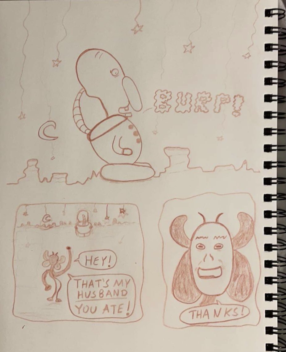 Nikolai_Comics's tweet photo. Had fun daredoodling with @mot_motley tonight! Iβm new to cartooning and have a long way to go, but Iβm enjoying the ride! https://t.co/Q8Dw3xlgOH