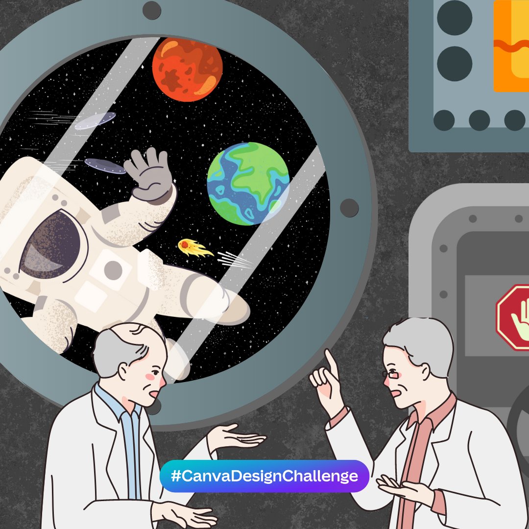fallinfrog's tweet photo. #CanvaDesignChallenge 
Theme: Galaxy https://t.co/ZWR48gIi1Z